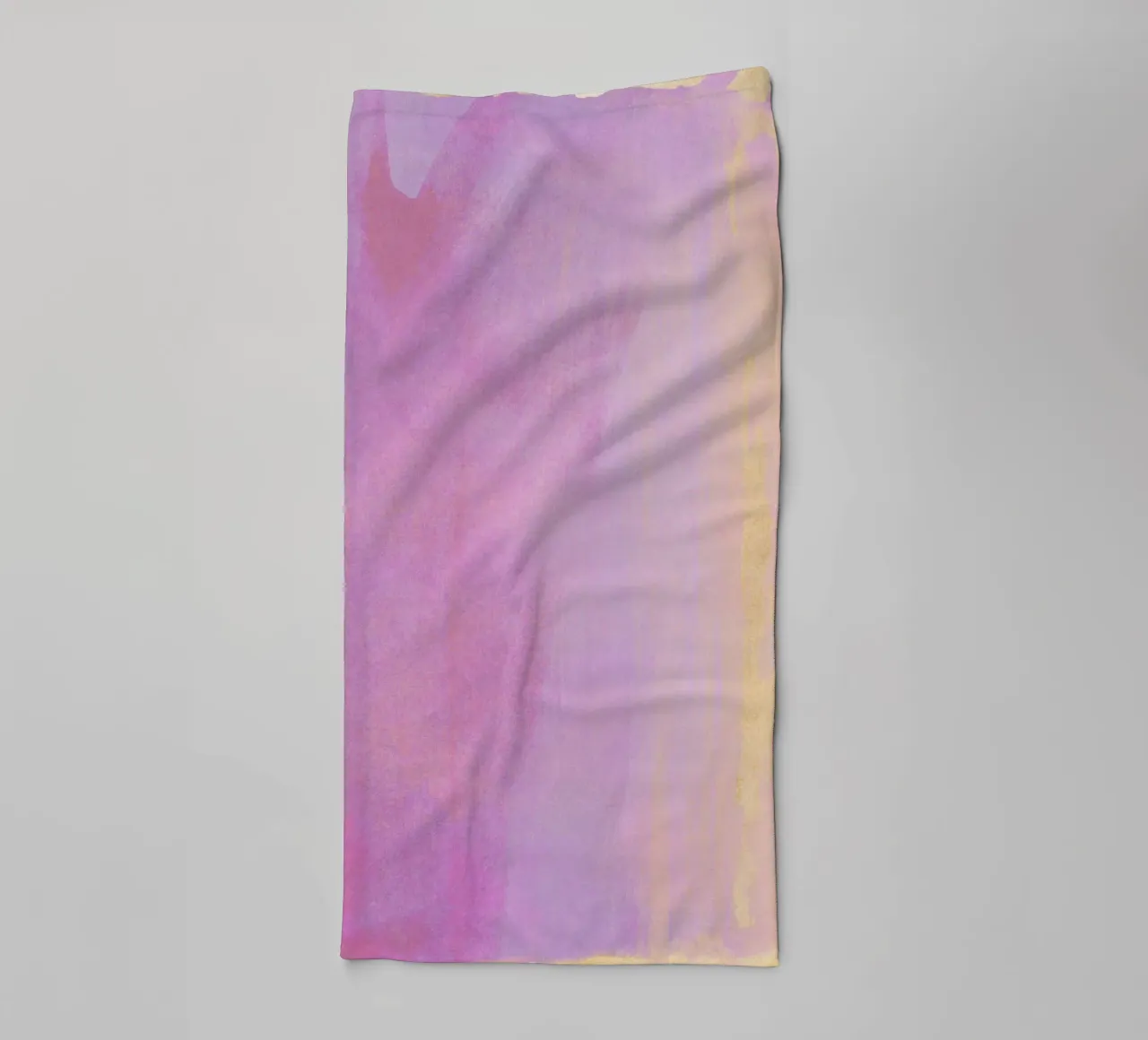 Minimal Abstract Lilac Colorfield 01 towel by amini54