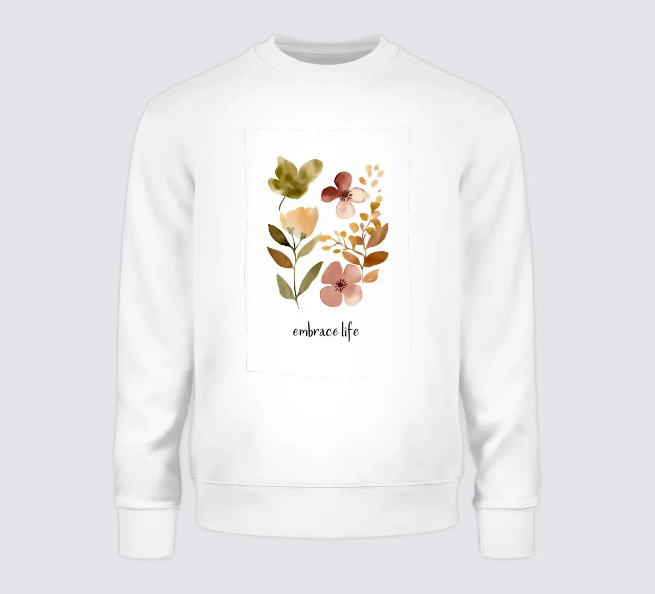 Embrace Life felpa da treechild