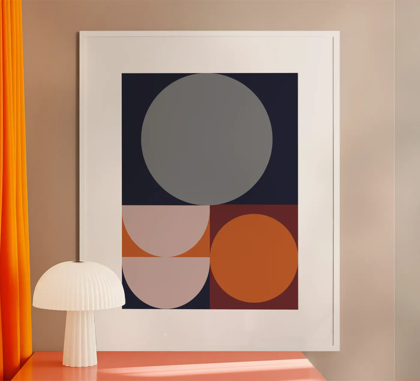 Herfsttinten poster van KHouse Studio