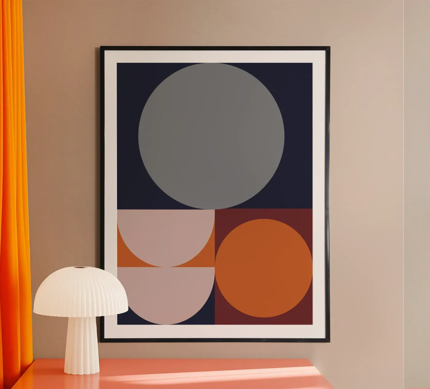Herfsttinten poster van KHouse Studio