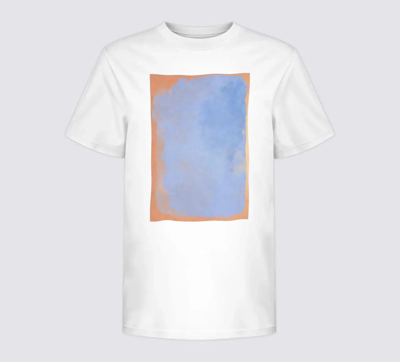 Minimal Abstract Light Blue Colorfield 02 t-shirt bambini da amini54