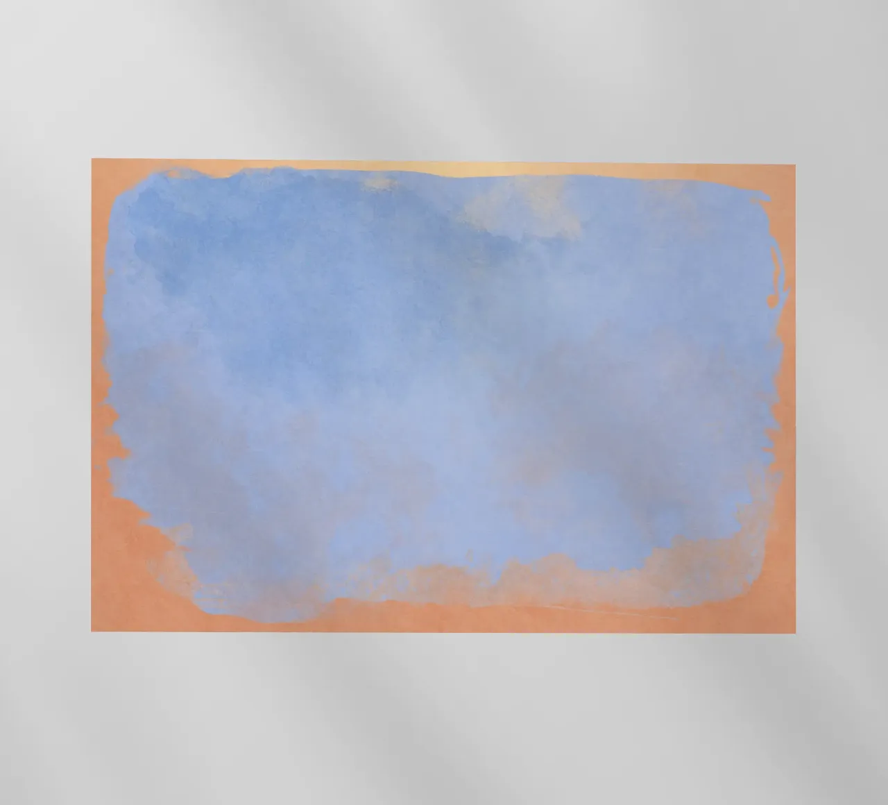 Minimal Abstract Light Blue Colorfield 02 pellicola backlit da amini54