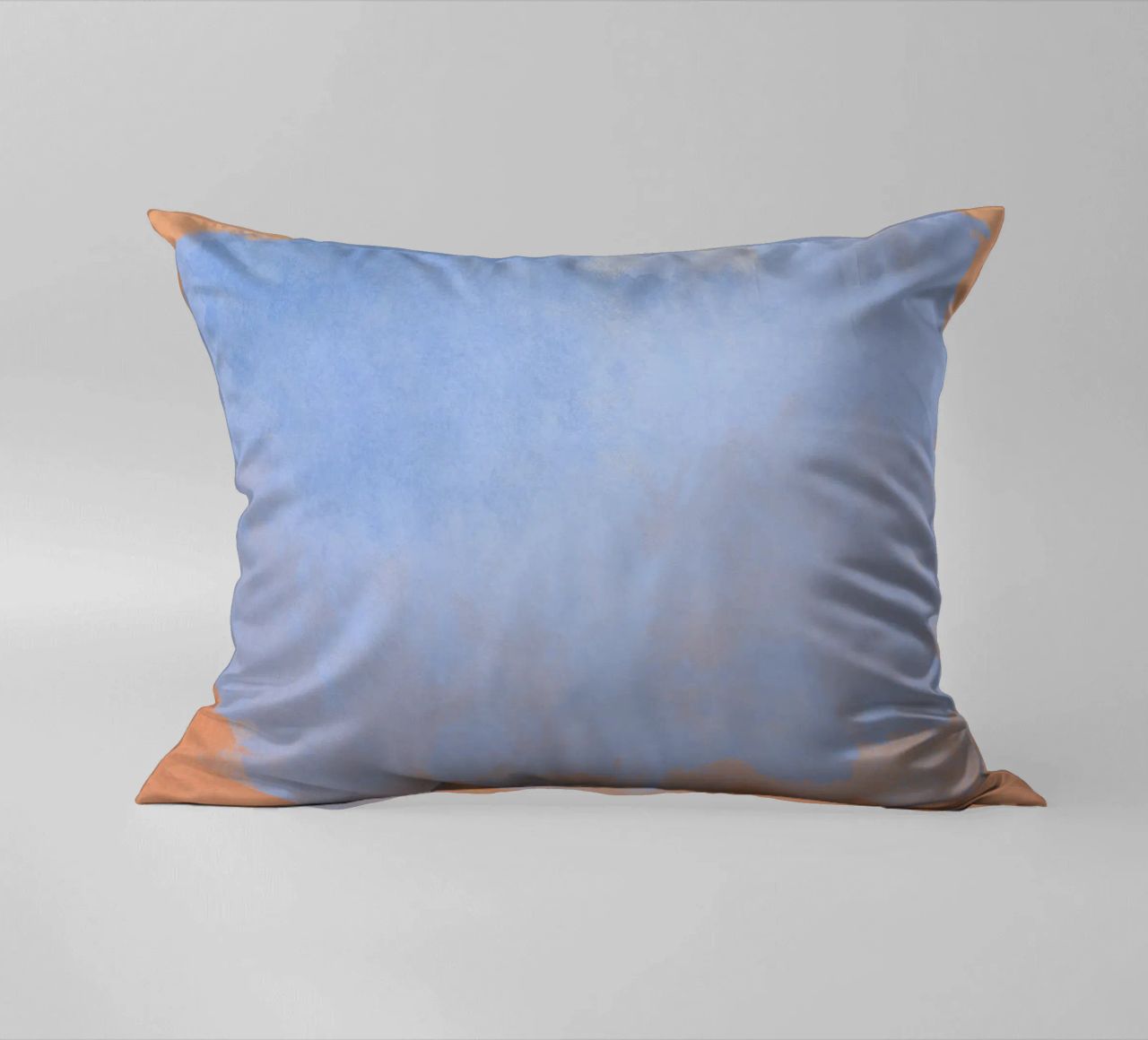 Minimal Abstract Light Blue Colorfield 02 cuscino da amini54