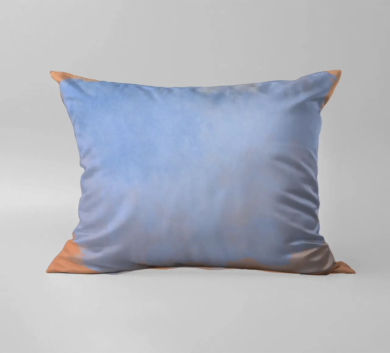 Minimal Abstract Light Blue Colorfield 02 cuscino da amini54