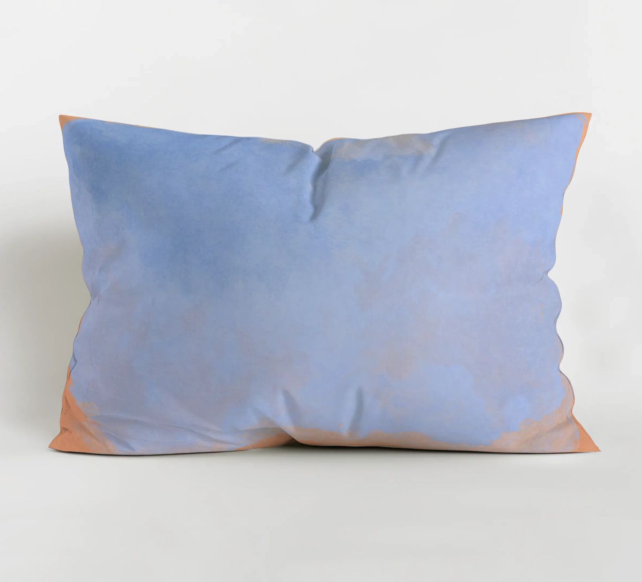 Minimal Abstract Light Blue Colorfield 02 cuscino da amini54