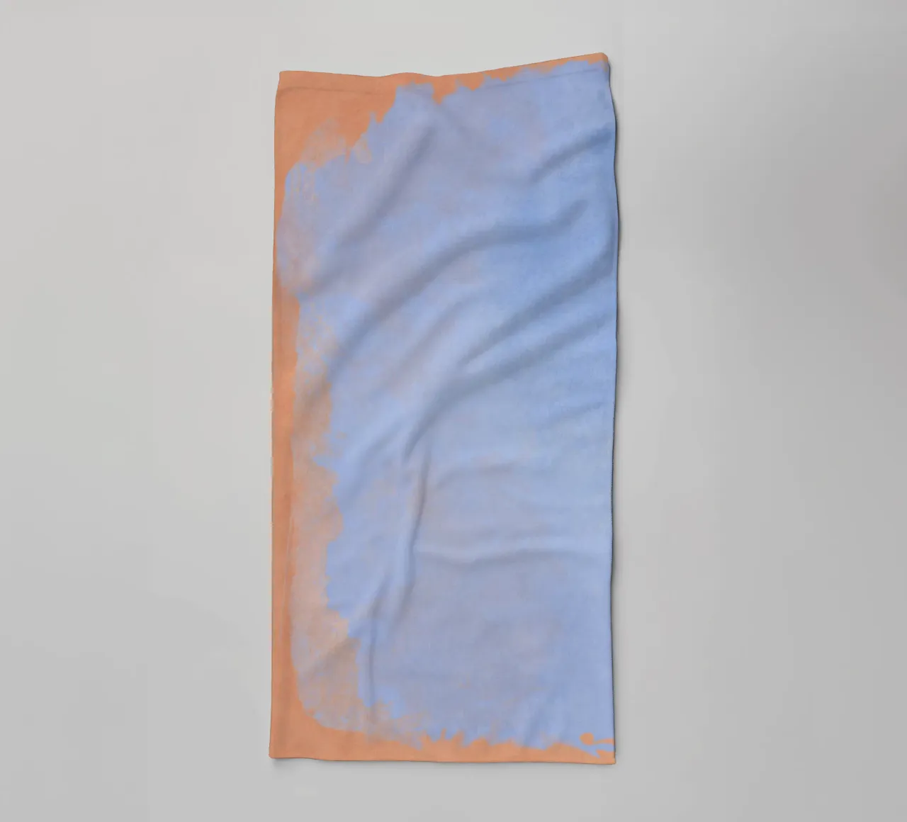 Minimal Abstract Light Blue Colorfield 02 towel by amini54
