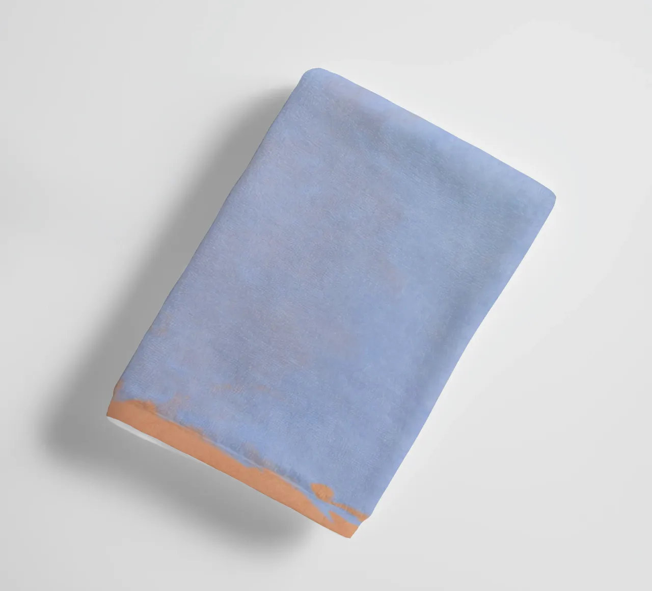 Minimal Abstract Light Blue Colorfield 02 towel by amini54