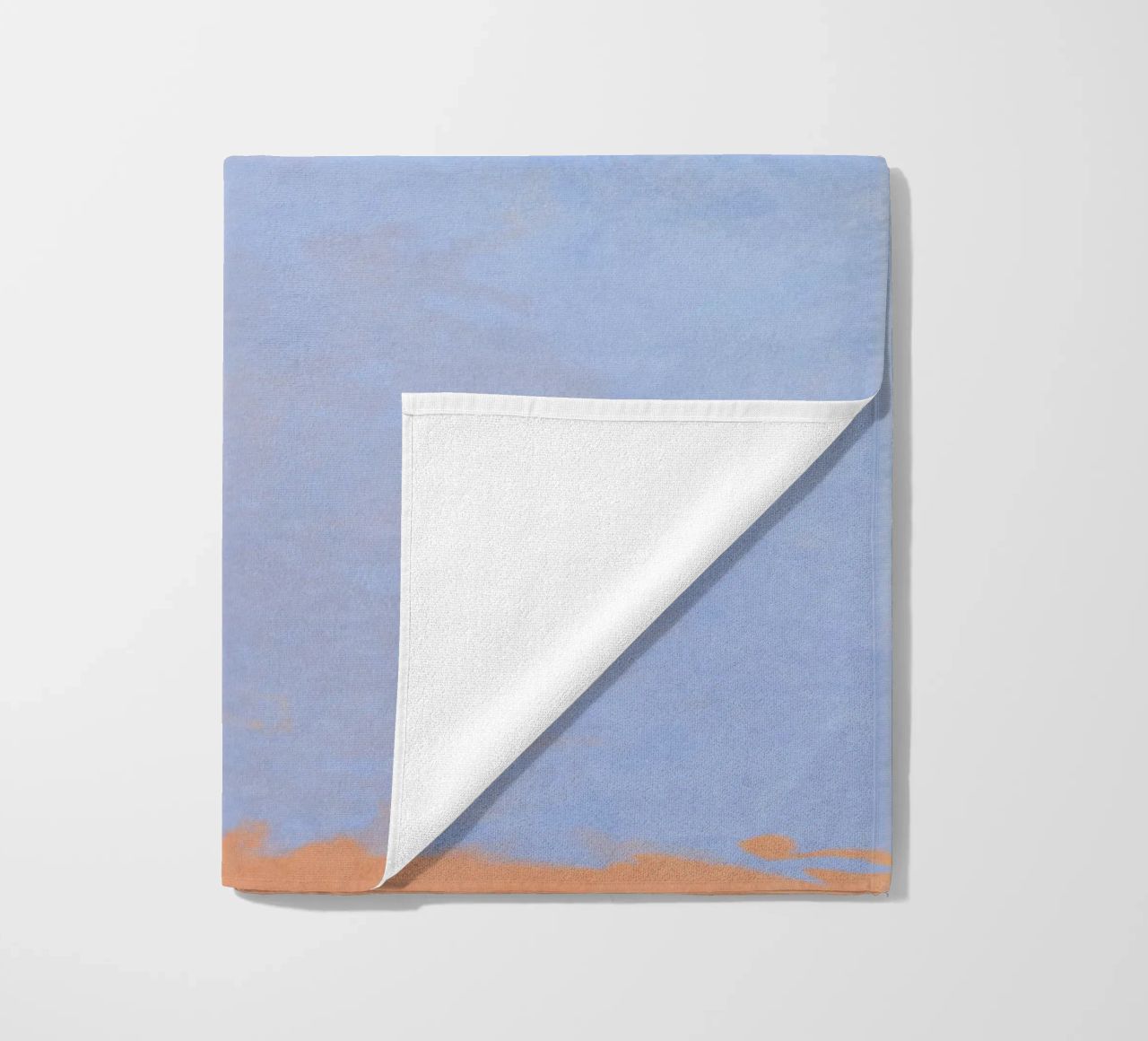 Minimal Abstract Light Blue Colorfield 02 telo mare da amini54
