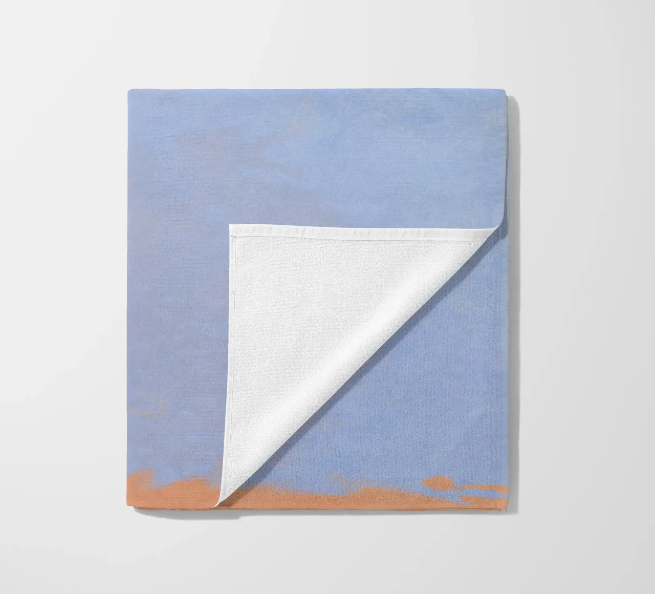 Minimal Abstract Light Blue Colorfield 02 telo mare da amini54
