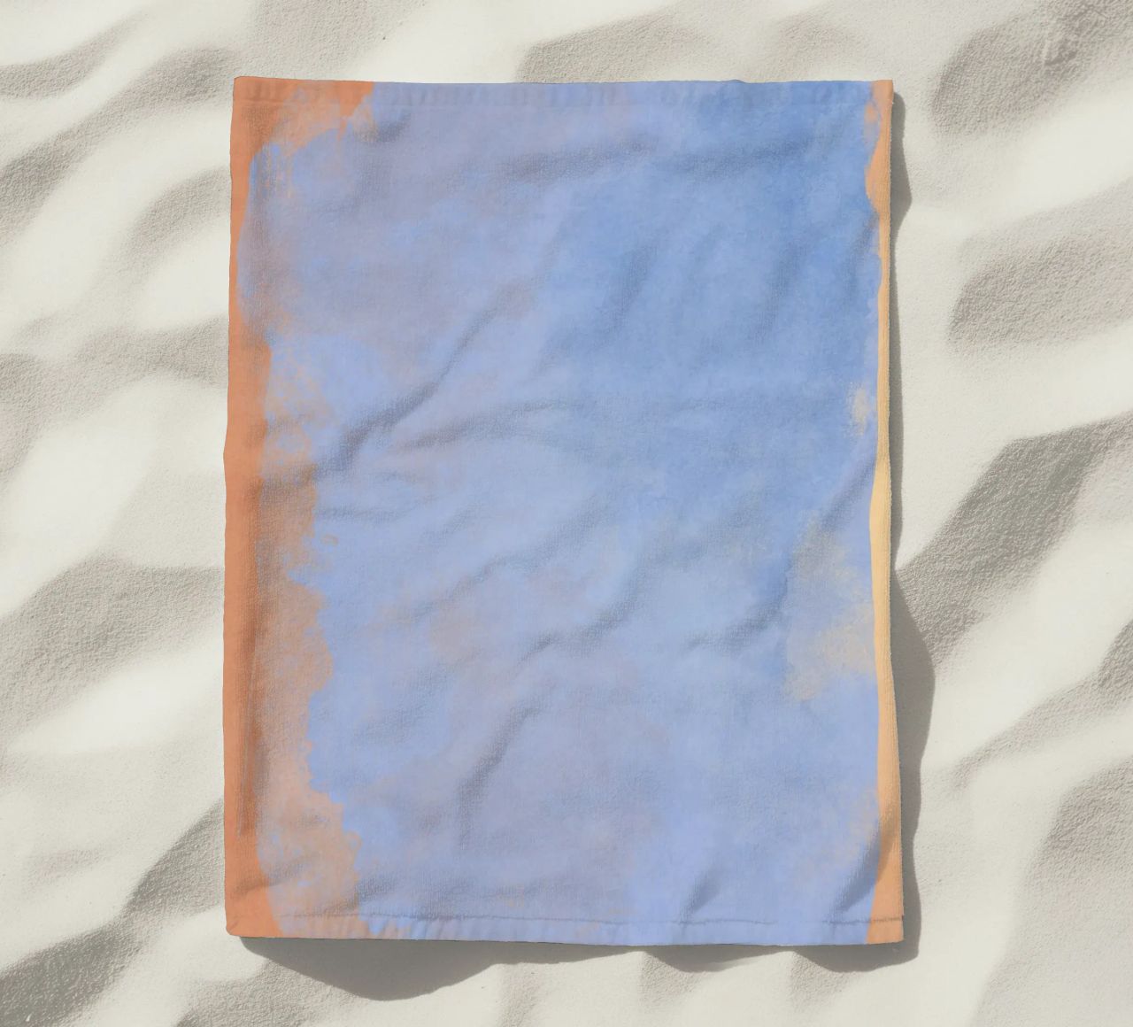 Minimal Abstract Light Blue Colorfield 02 telo mare da amini54