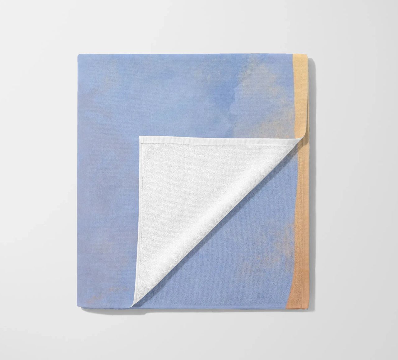 Minimal Abstract Light Blue Colorfield 02 telo mare da amini54