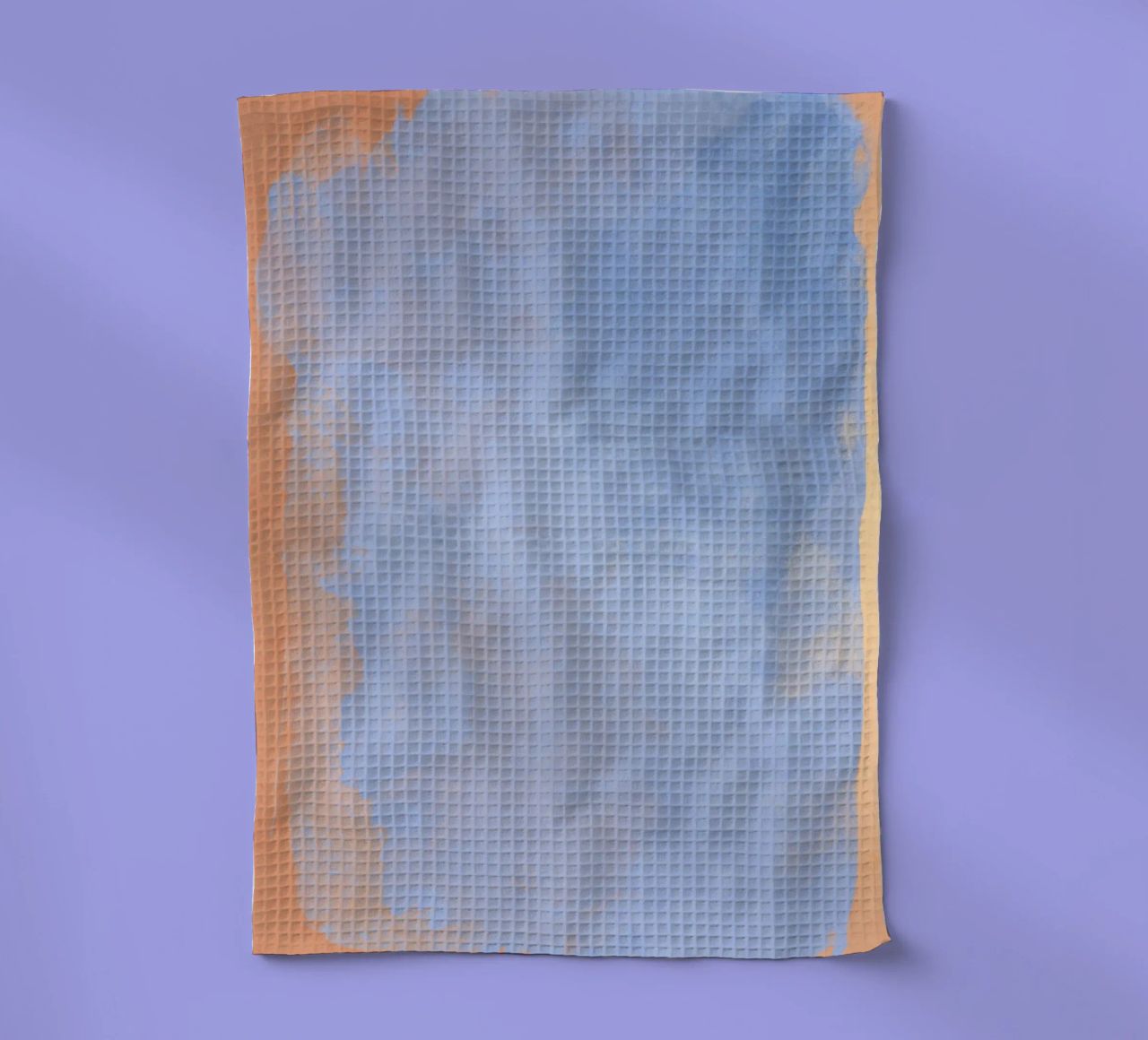 Minimal Abstract Light Blue Colorfield 02 canovaccio da cucina da amini54