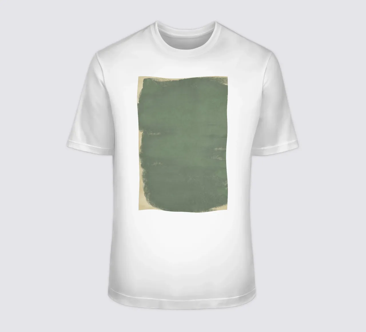 Minimal Abstract Green Colorfield 01 t-shirt da amini54