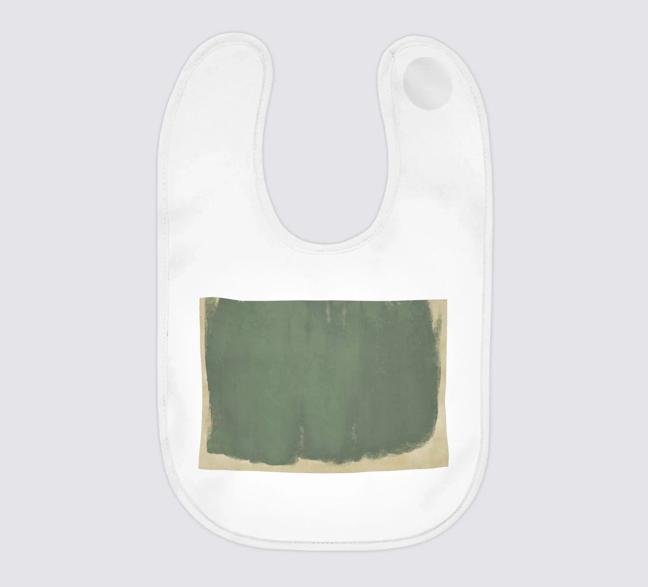 Minimal Abstract Green Colorfield 01 bavaglino da amini54
