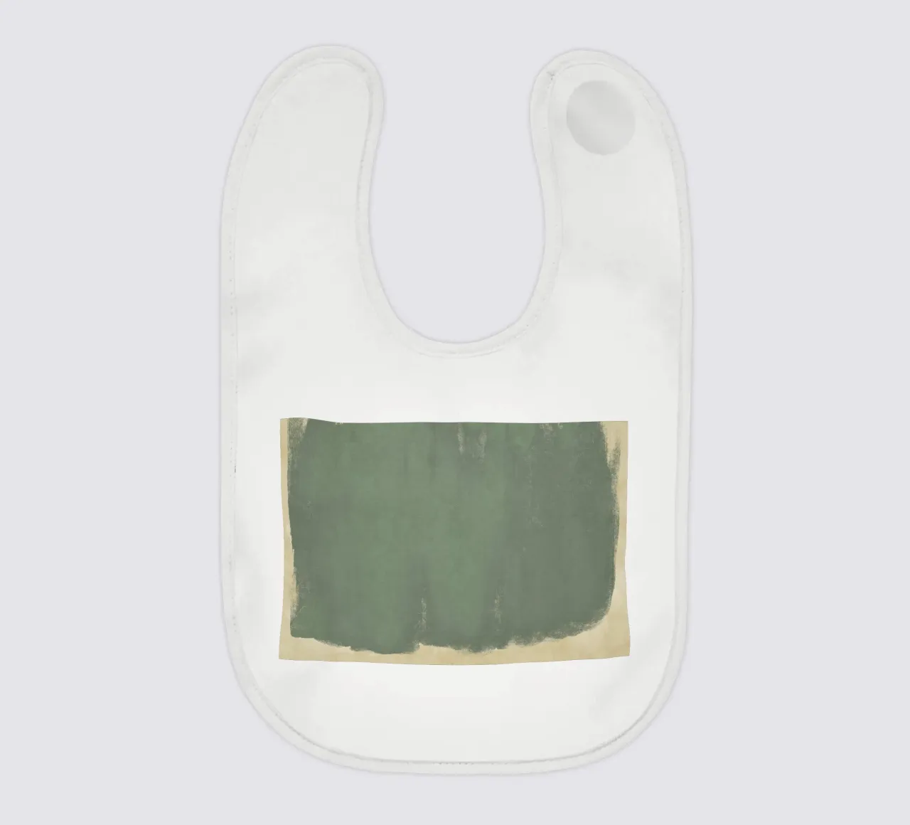 Minimal Abstract Green Colorfield 01 bavaglino da amini54