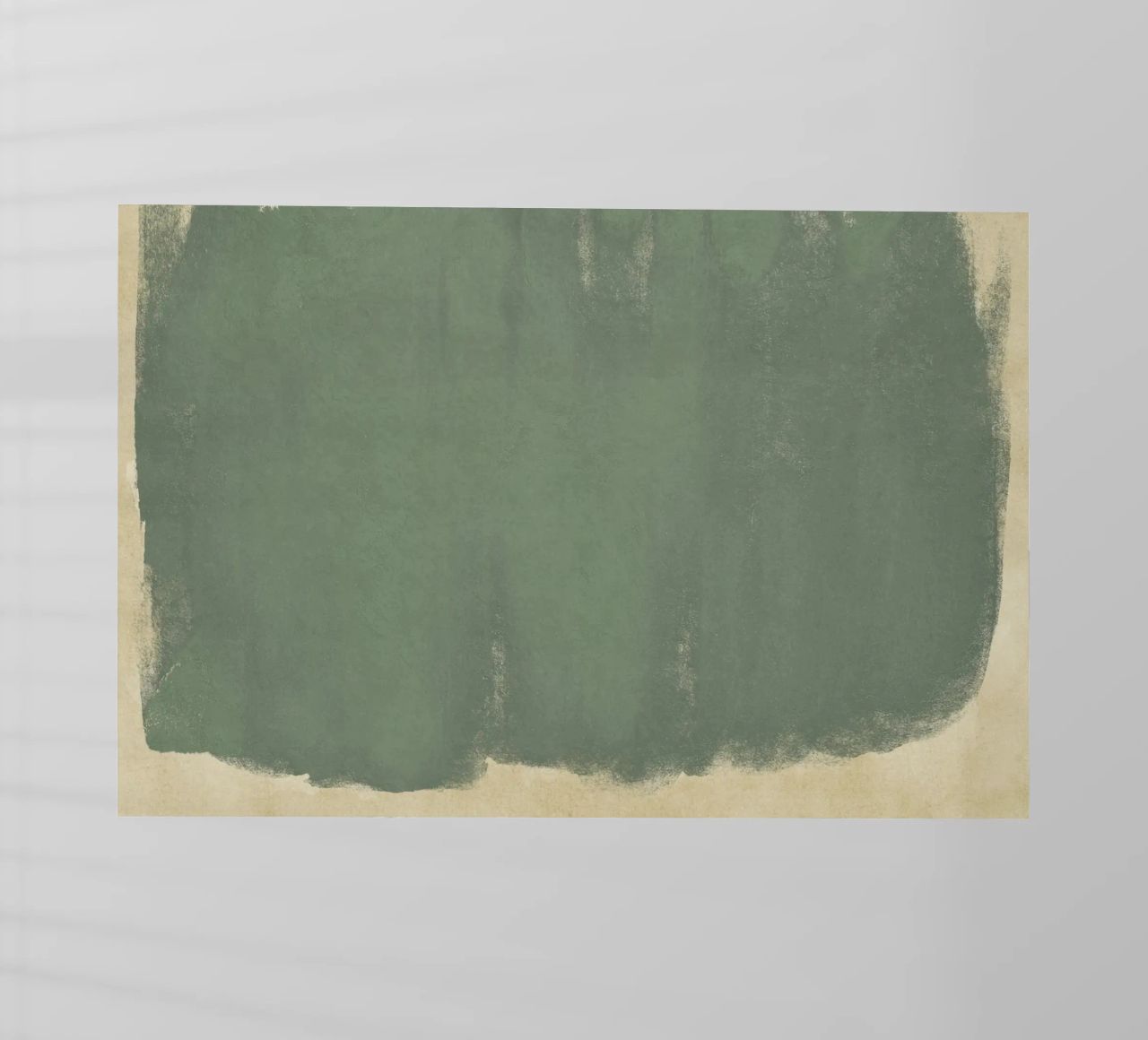Minimal Abstract Green Colorfield 01 pellicola backlit da amini54