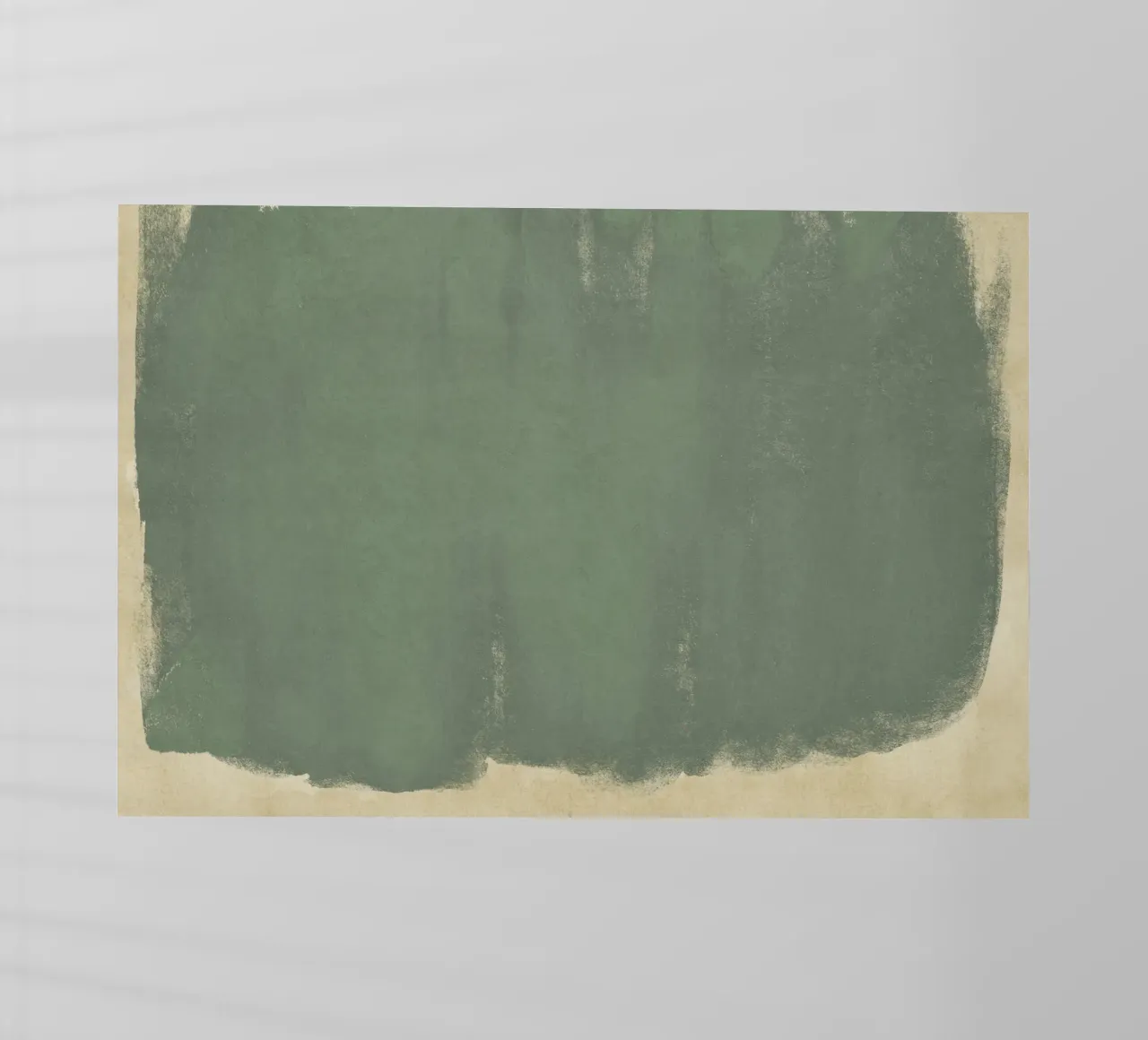 Minimal Abstract Green Colorfield 01 pellicola backlit da amini54