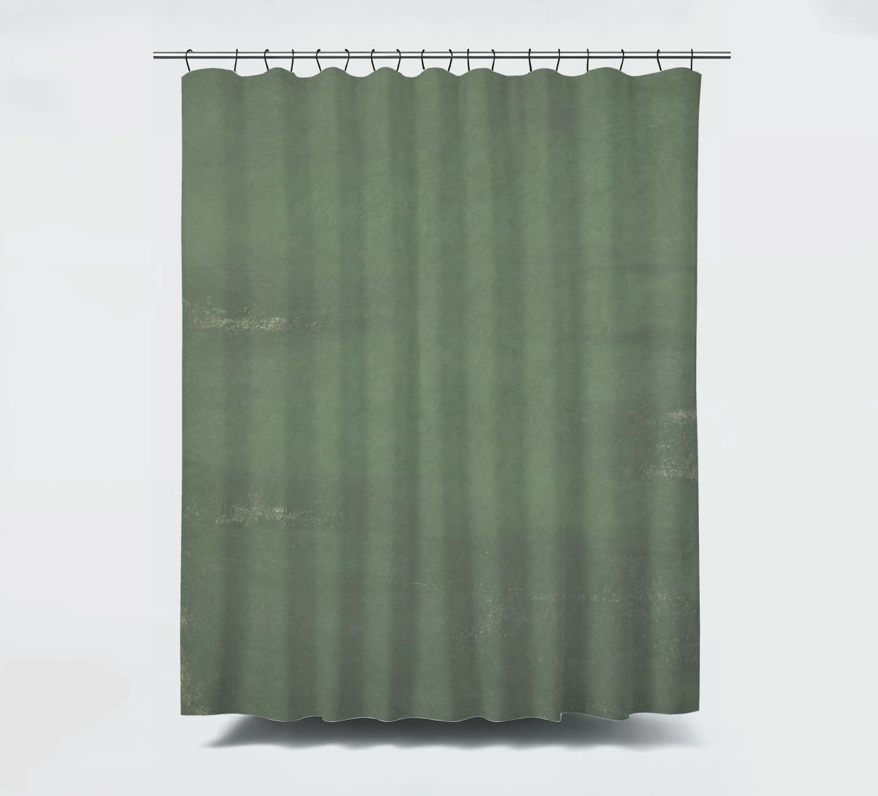 Minimal Abstract Green Colorfield 01 tenda da doccia da amini54
