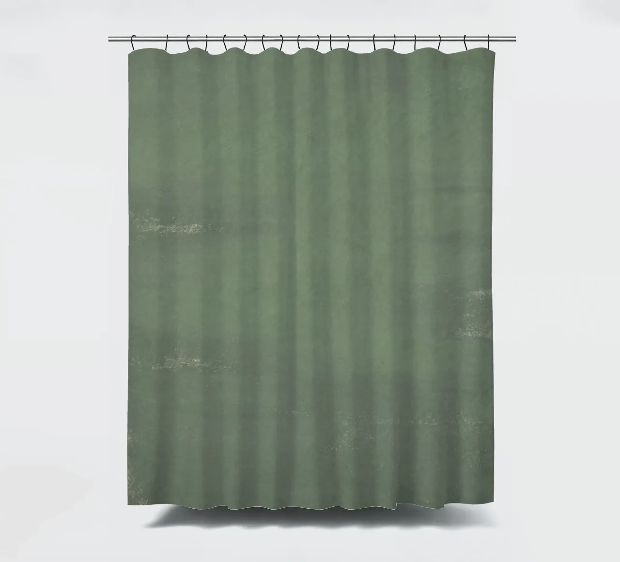 Minimal Abstract Green Colorfield 01 tenda da doccia da amini54