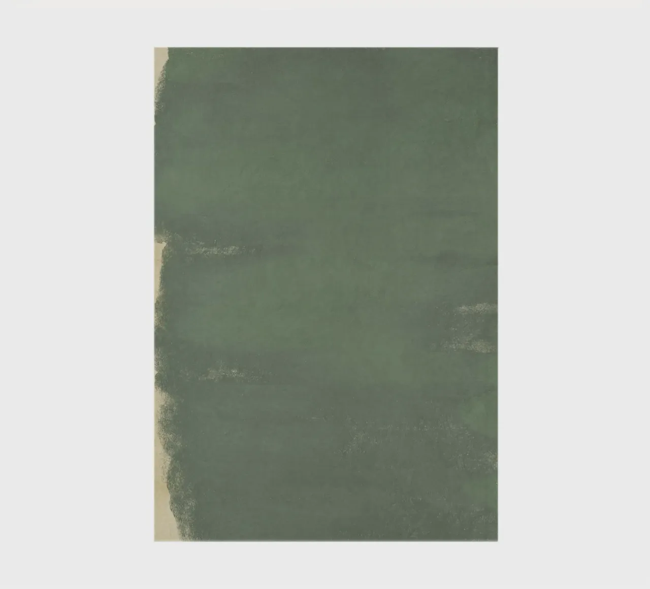 Minimal Abstract Green Colorfield 01 notebook by amini54