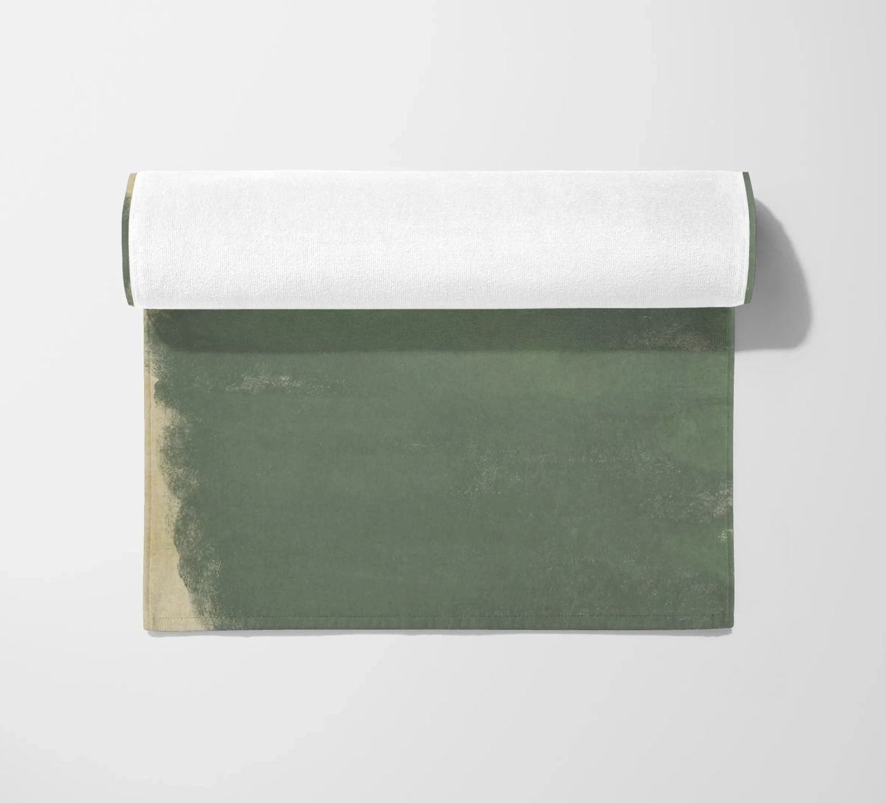 Minimal Abstract Green Colorfield 01 telo mare da amini54