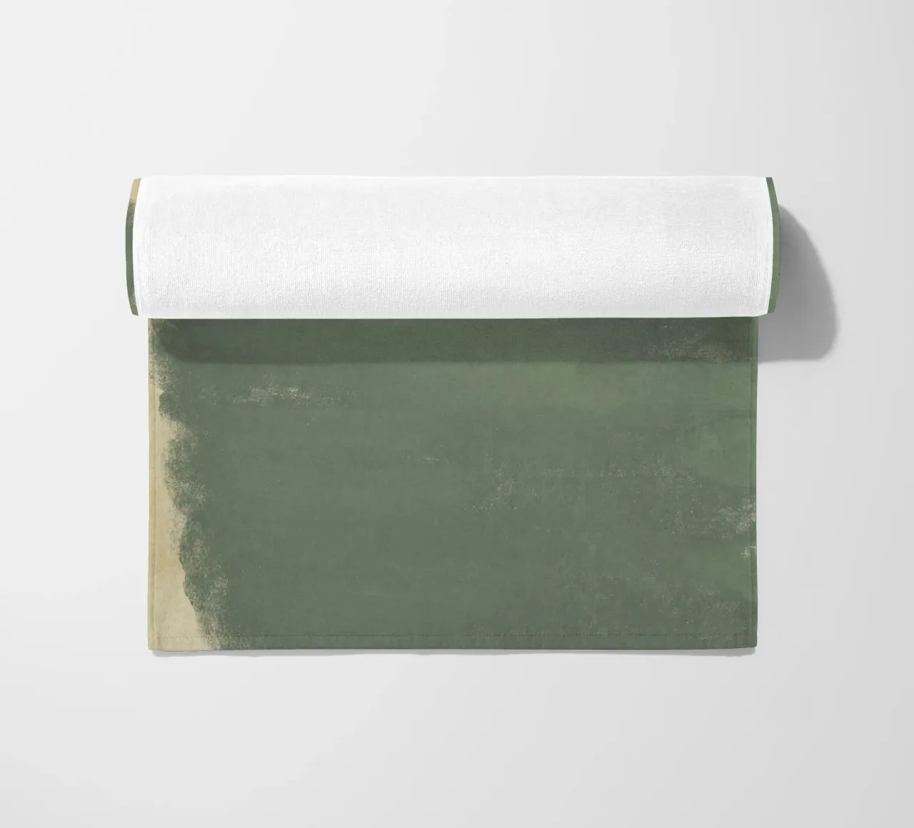 Minimal Abstract Green Colorfield 01 telo mare da amini54