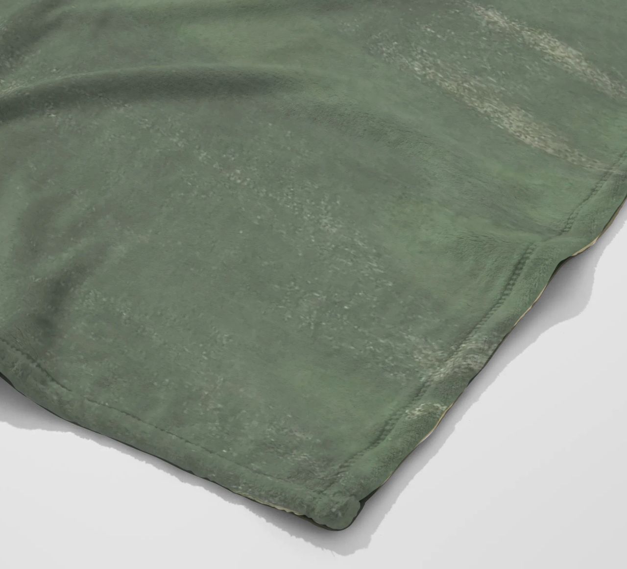 Minimal Abstract Green Colorfield 01 coperta in pile da amini54