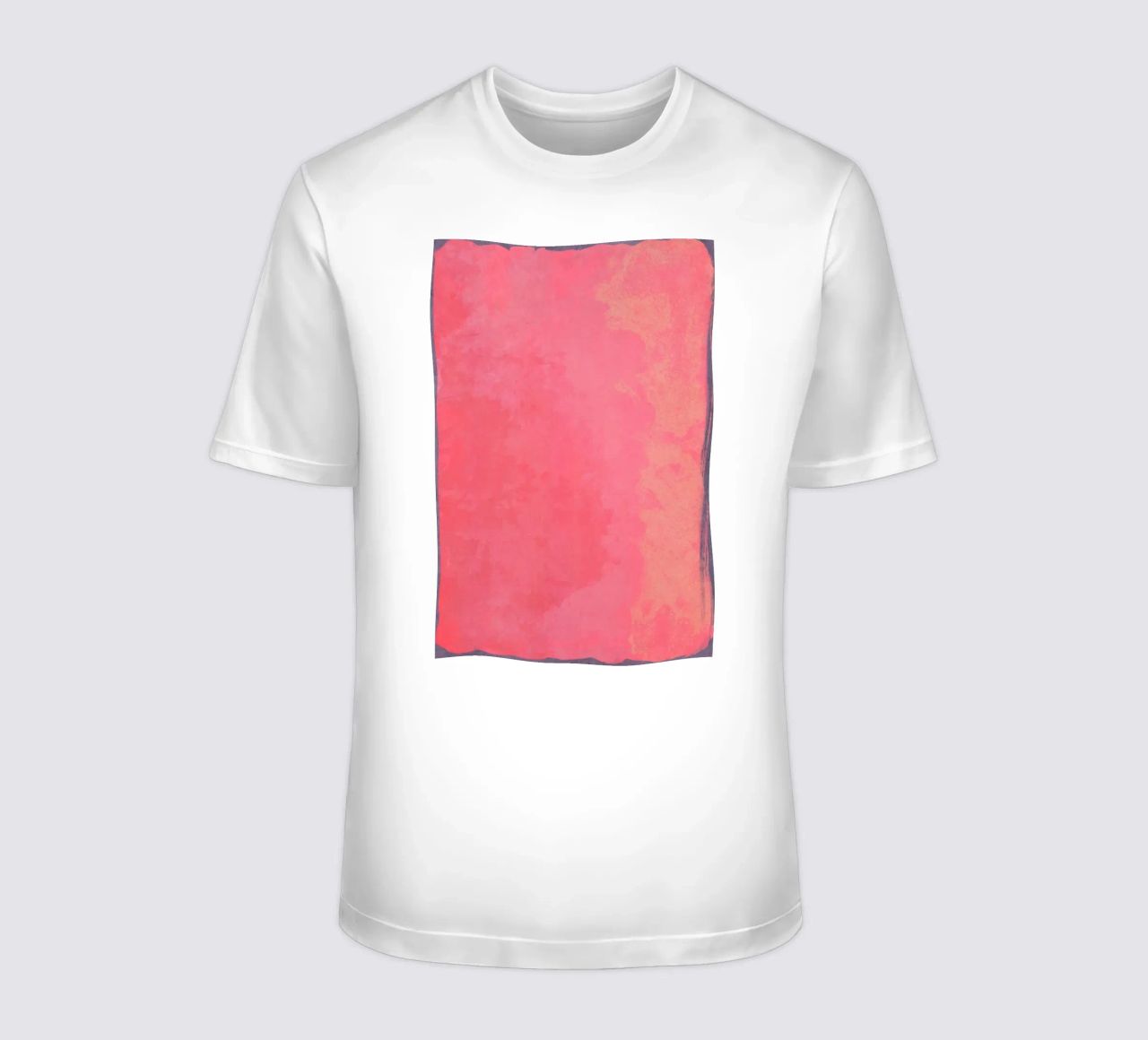 Minimal Abstract Fuschia Colorfield 01 t-shirt da amini54