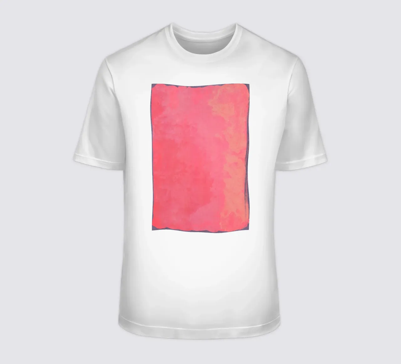 Minimal Abstract Fuschia Colorfield 01 t-shirt da amini54