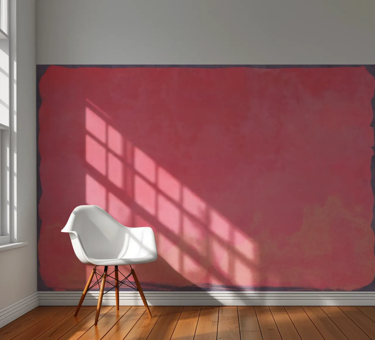 Minimal Abstract Fuschia Colorfield 01 photo wallpaper by amini54