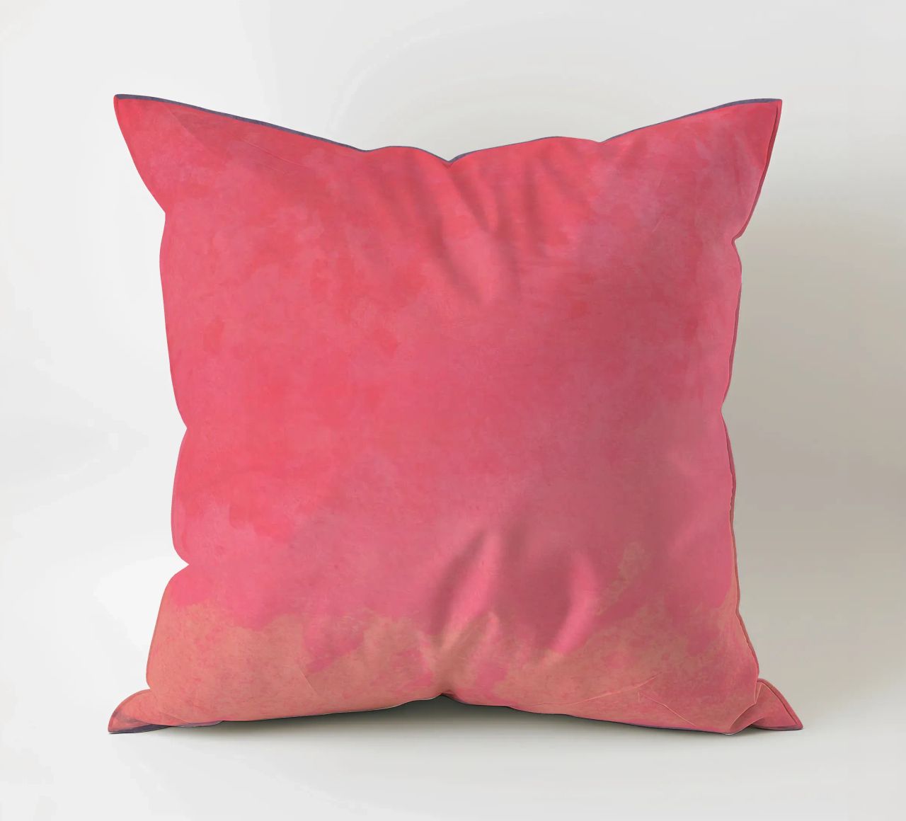 Minimal Abstract Fuschia Colorfield 01 cuscino da amini54