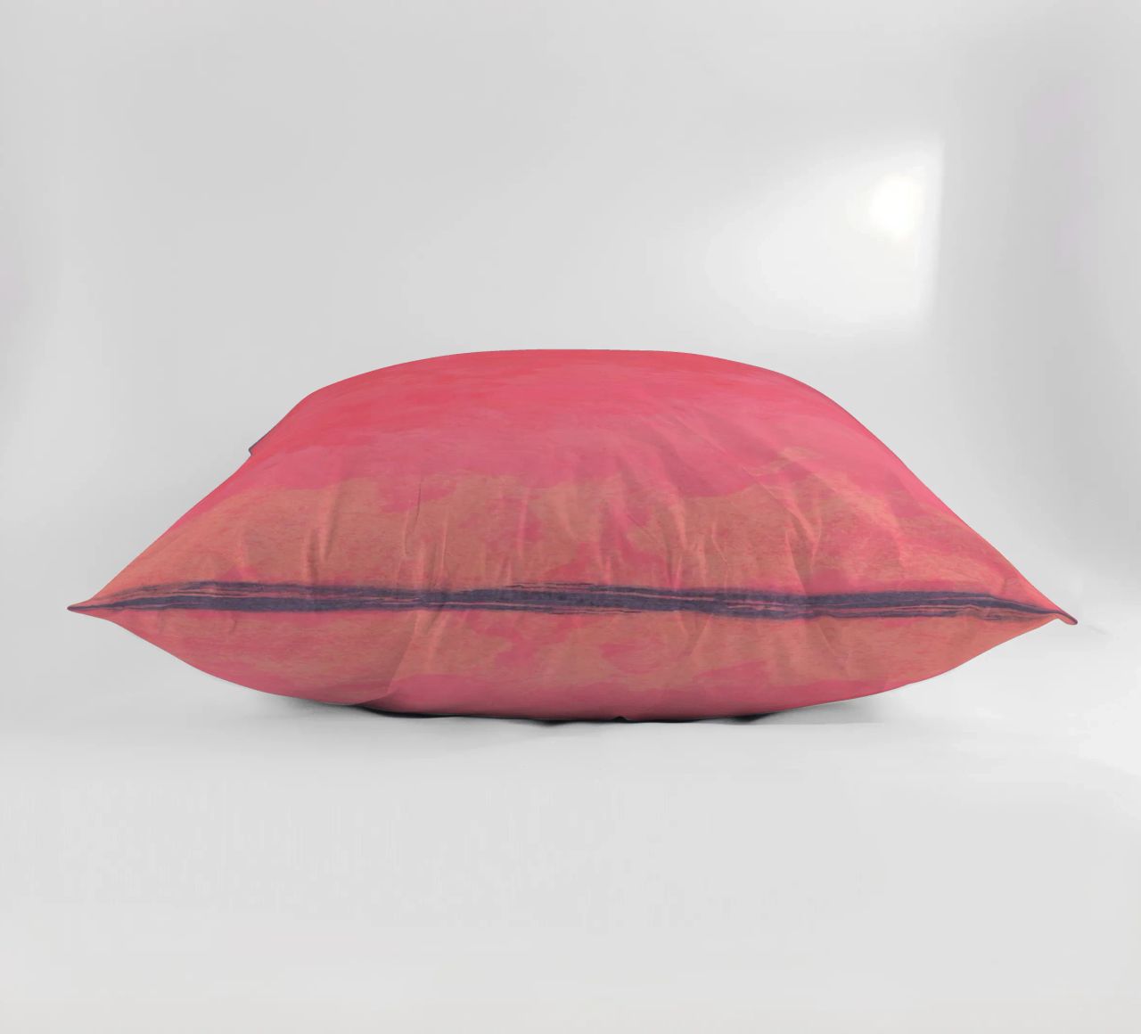 Minimal Abstract Fuschia Colorfield 01 cuscino da amini54