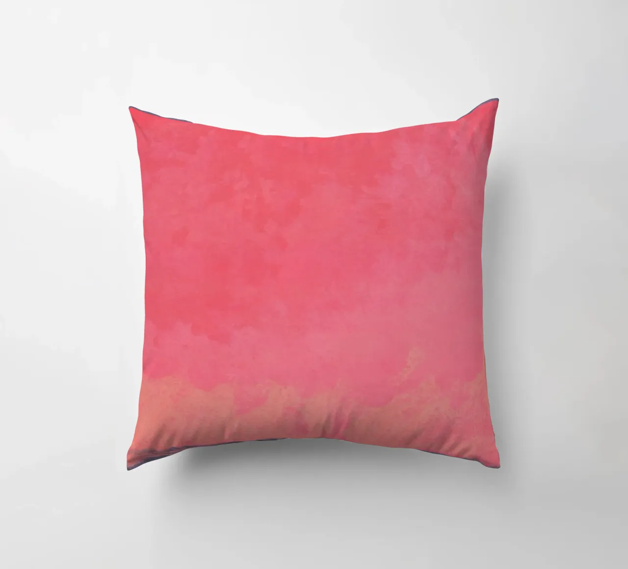 Champ de couleurs minimal abstrait Fuschia 01 coussin de amini54