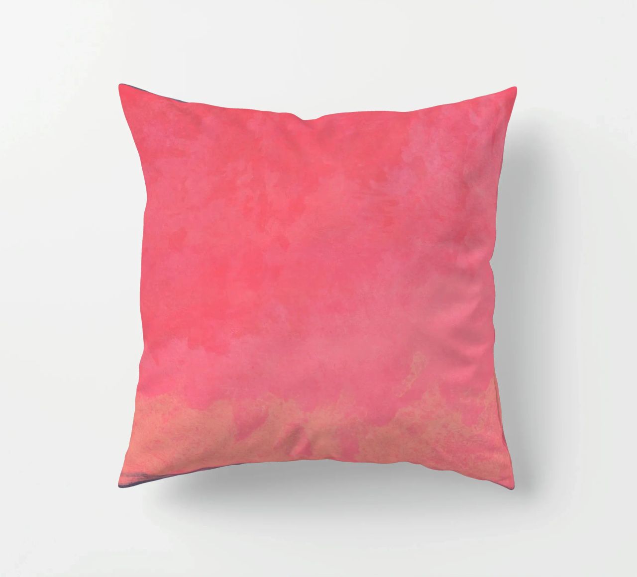 Minimal Abstract Fuschia Colorfield 01 cuscino da amini54
