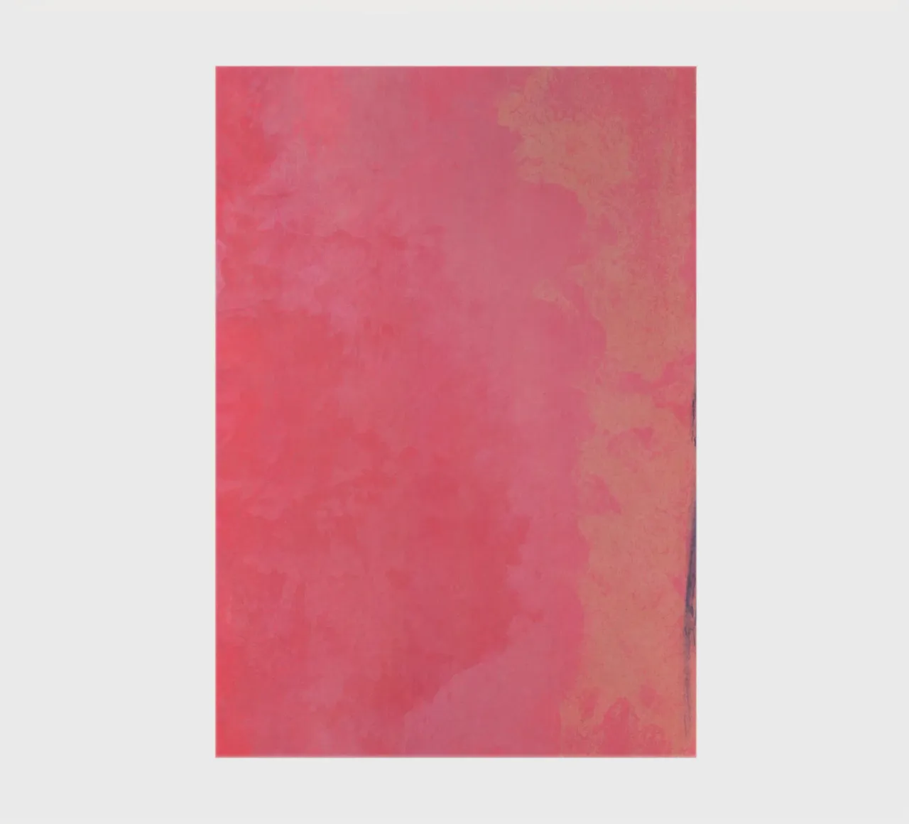 Minimal Abstract Fuschia Colorfield 01 notebook by amini54