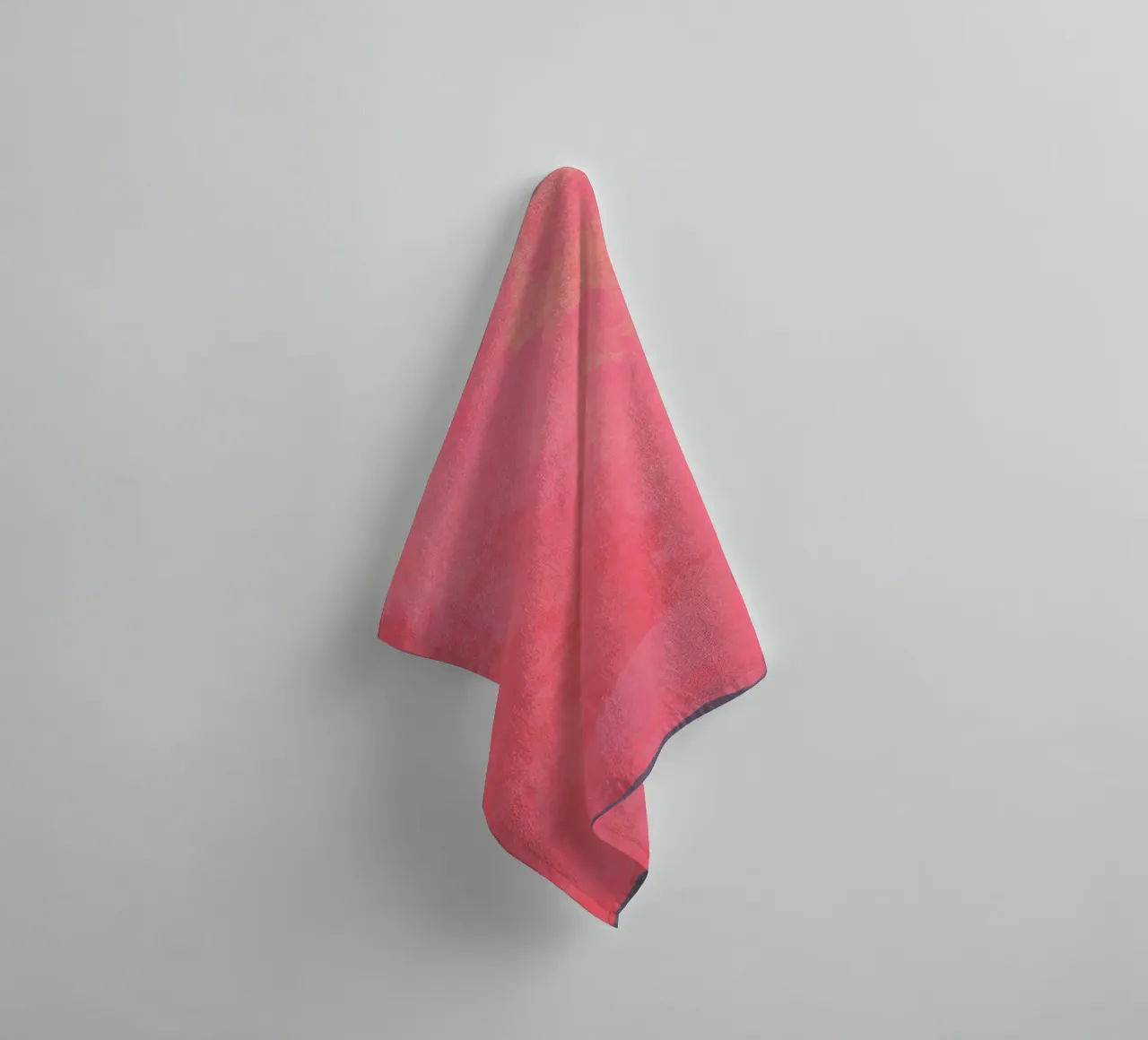 Champ de couleurs minimal abstrait Fuschia 01 serviette de bain de amini54