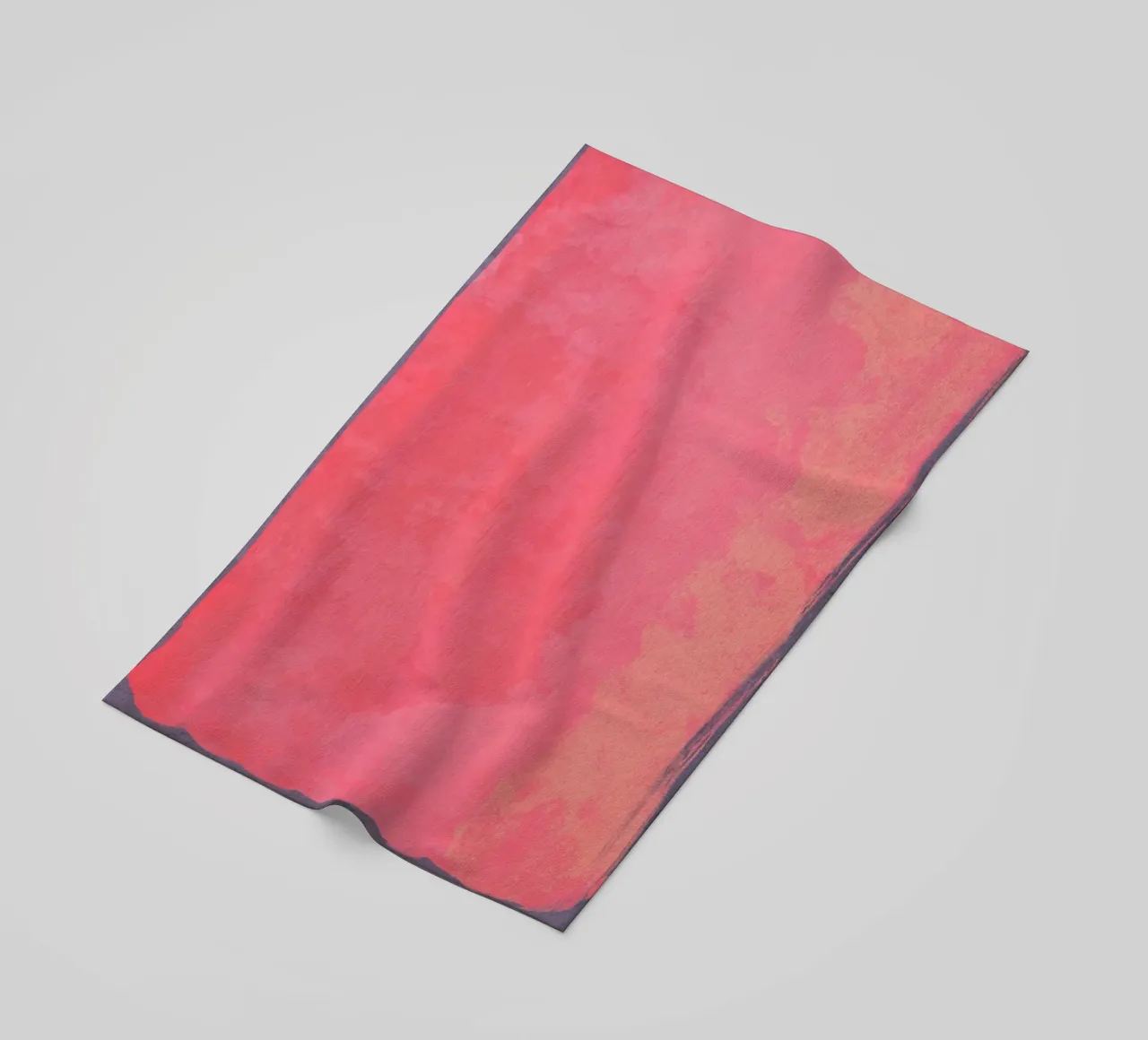 Minimal Abstract Fuschia Colorfield 01 telo mare da amini54