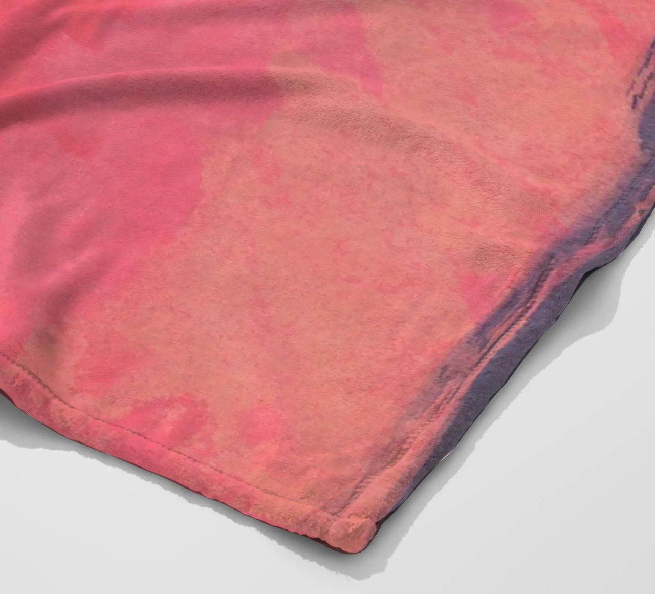 Minimal Abstract Fuschia Colorfield 01 coperta in pile da amini54
