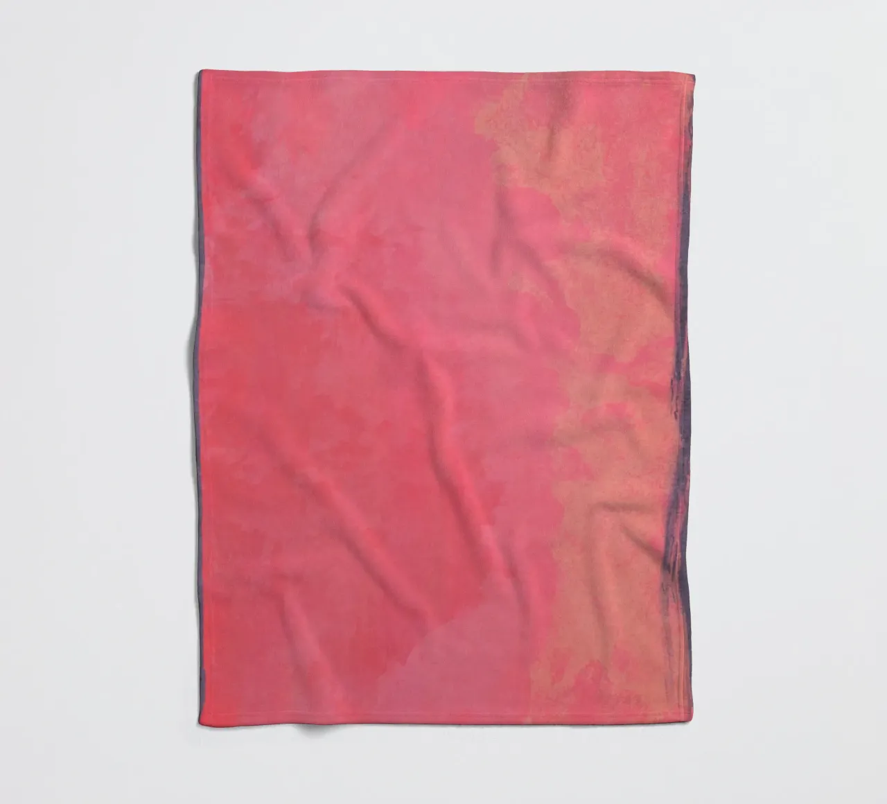 Minimal Abstract Fuschia Colorfield 01 coperta in pile da amini54