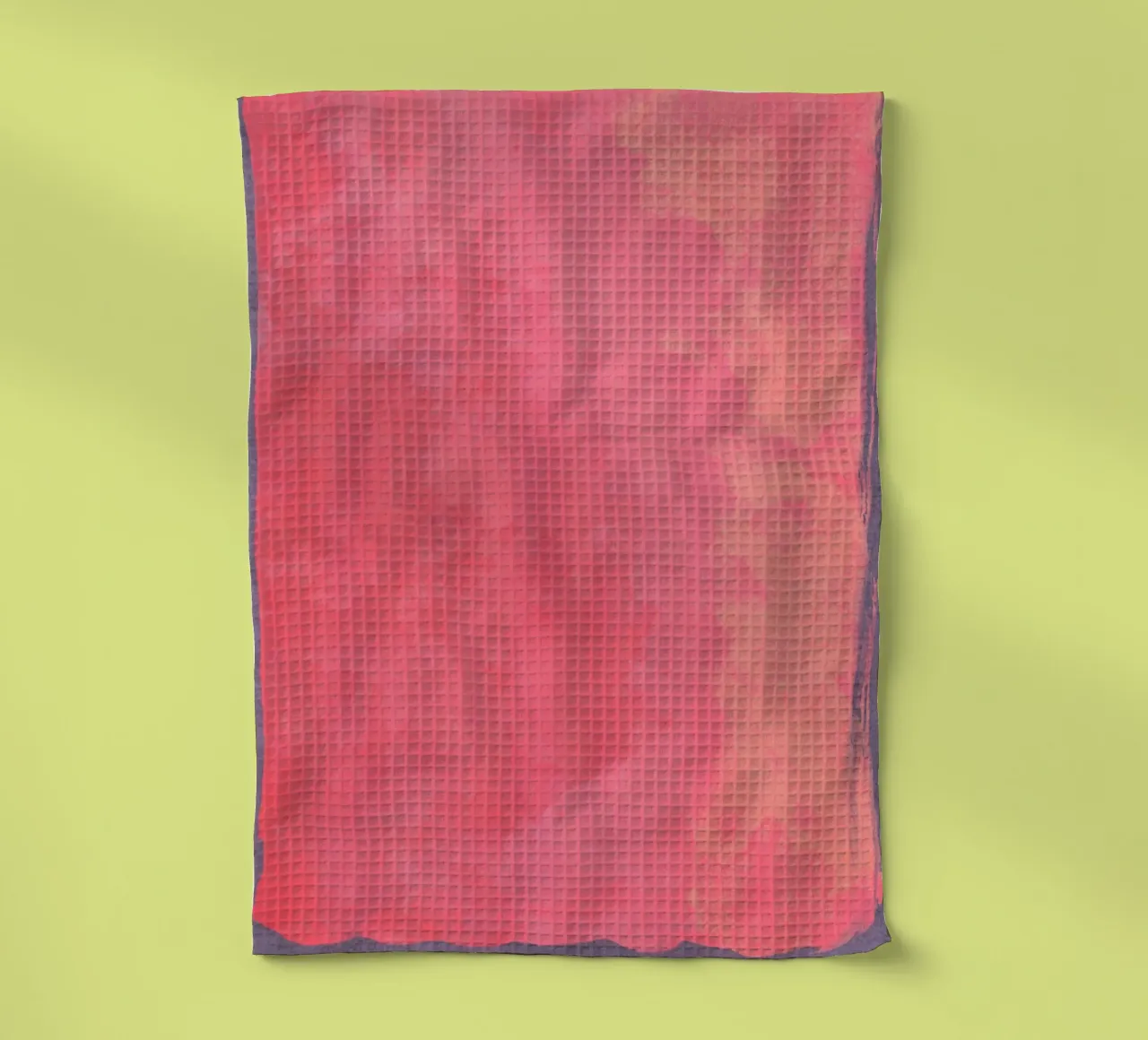 Minimal Abstract Fuschia Colorfield 01 canovaccio da cucina da amini54