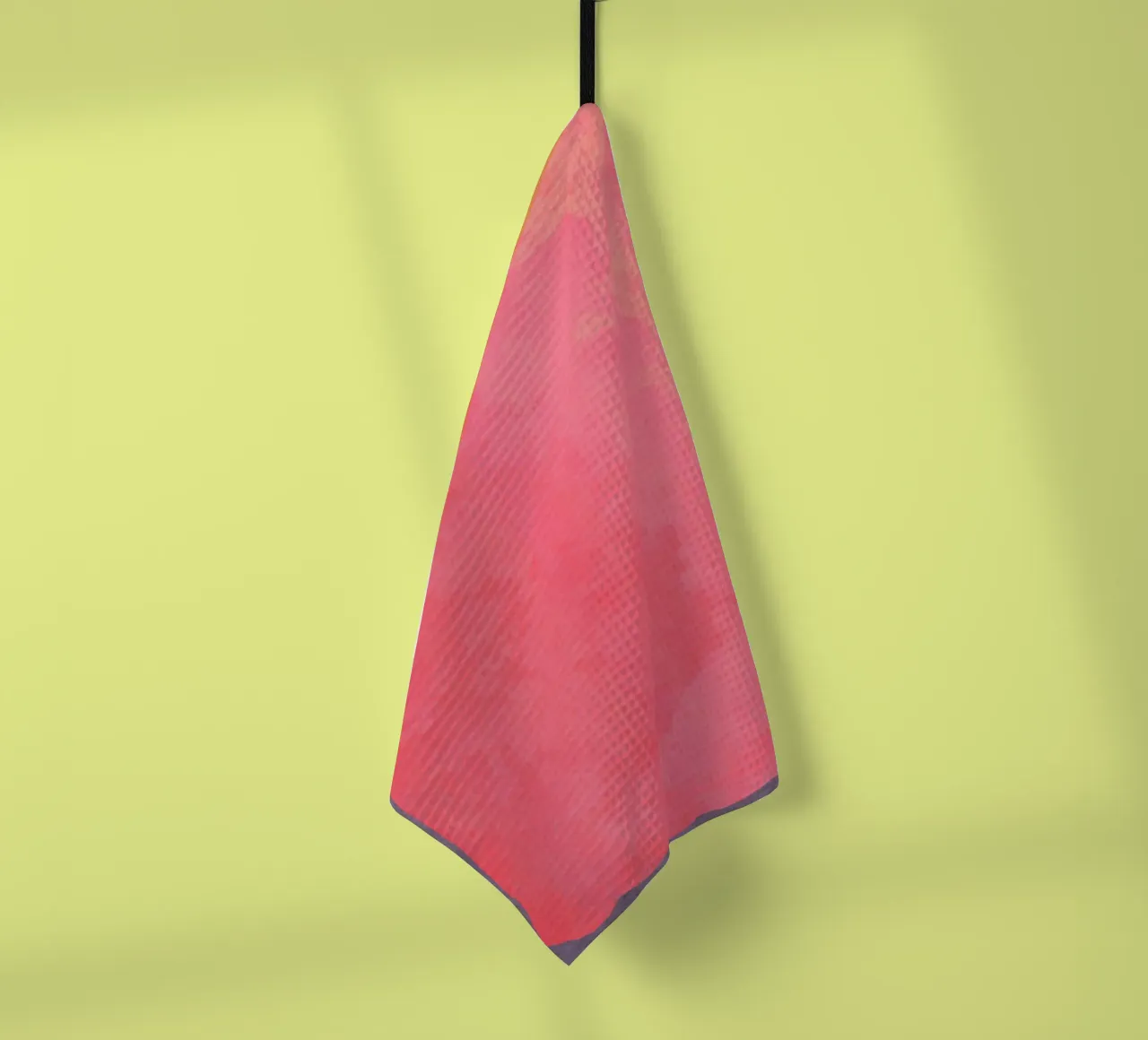 Minimal Abstract Fuschia Colorfield 01 canovaccio da cucina da amini54