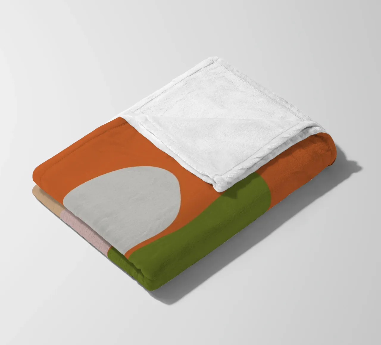 Forme geometriche Autunno Inverno coperta in pile da KHouse Studio