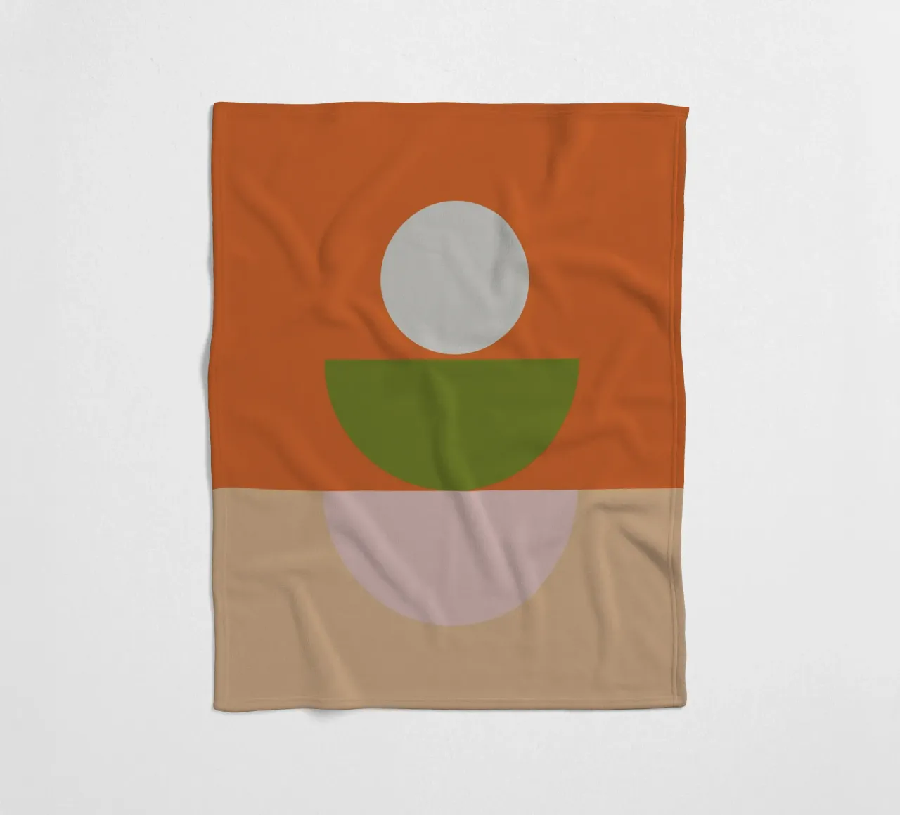 Forme geometriche Autunno Inverno coperta in pile da KHouse Studio