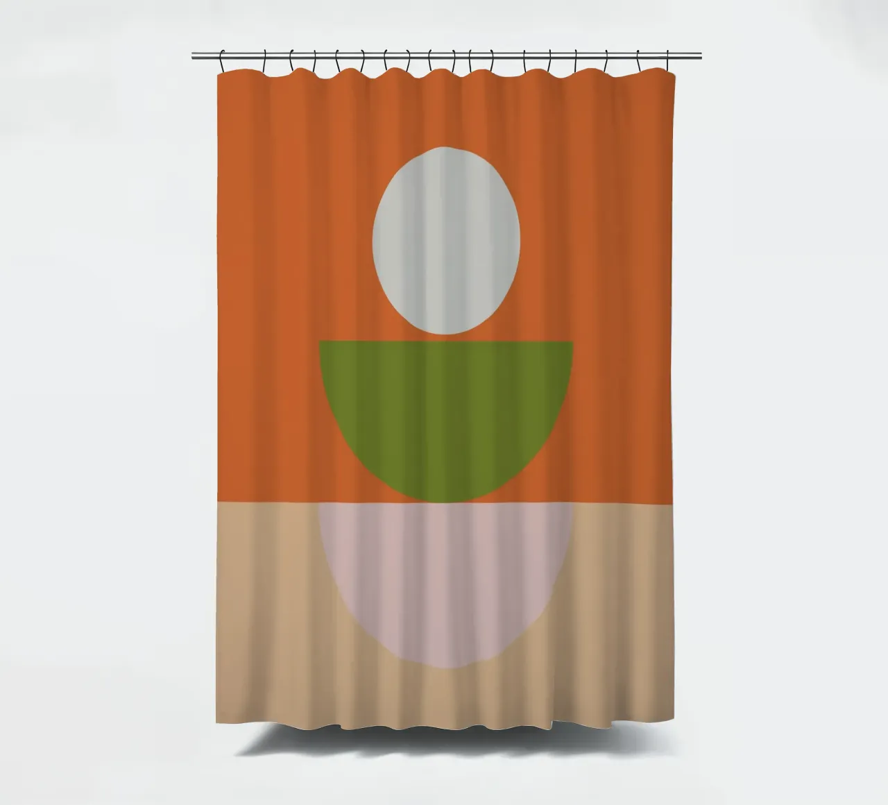 Forme geometriche Autunno Inverno tenda da doccia da KHouse Studio