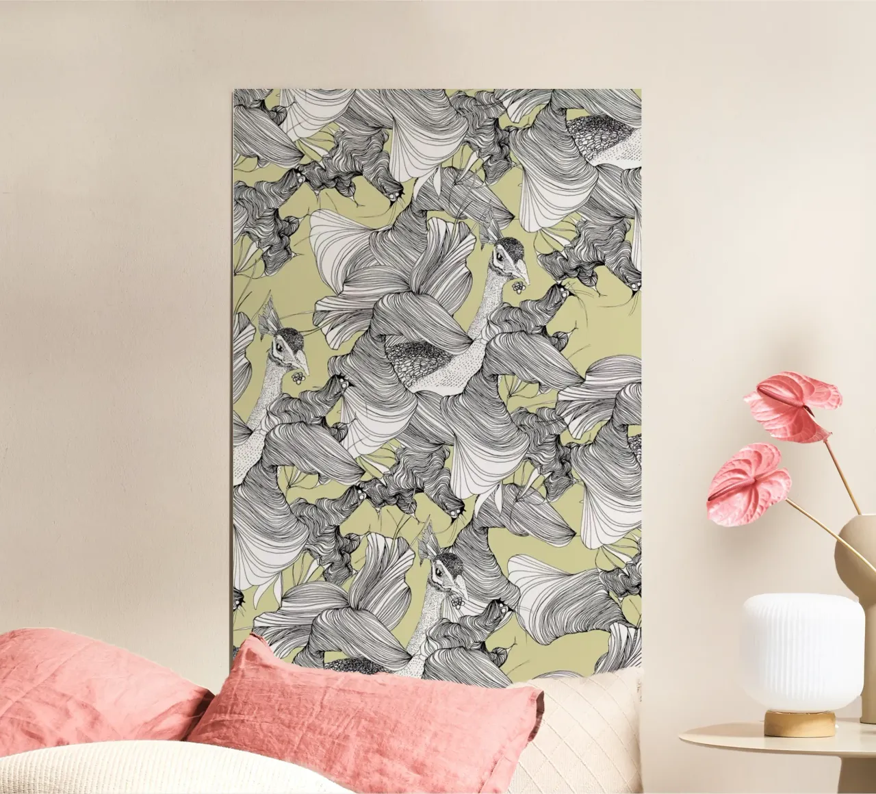 Pavone poster da Giulio Iurissevich