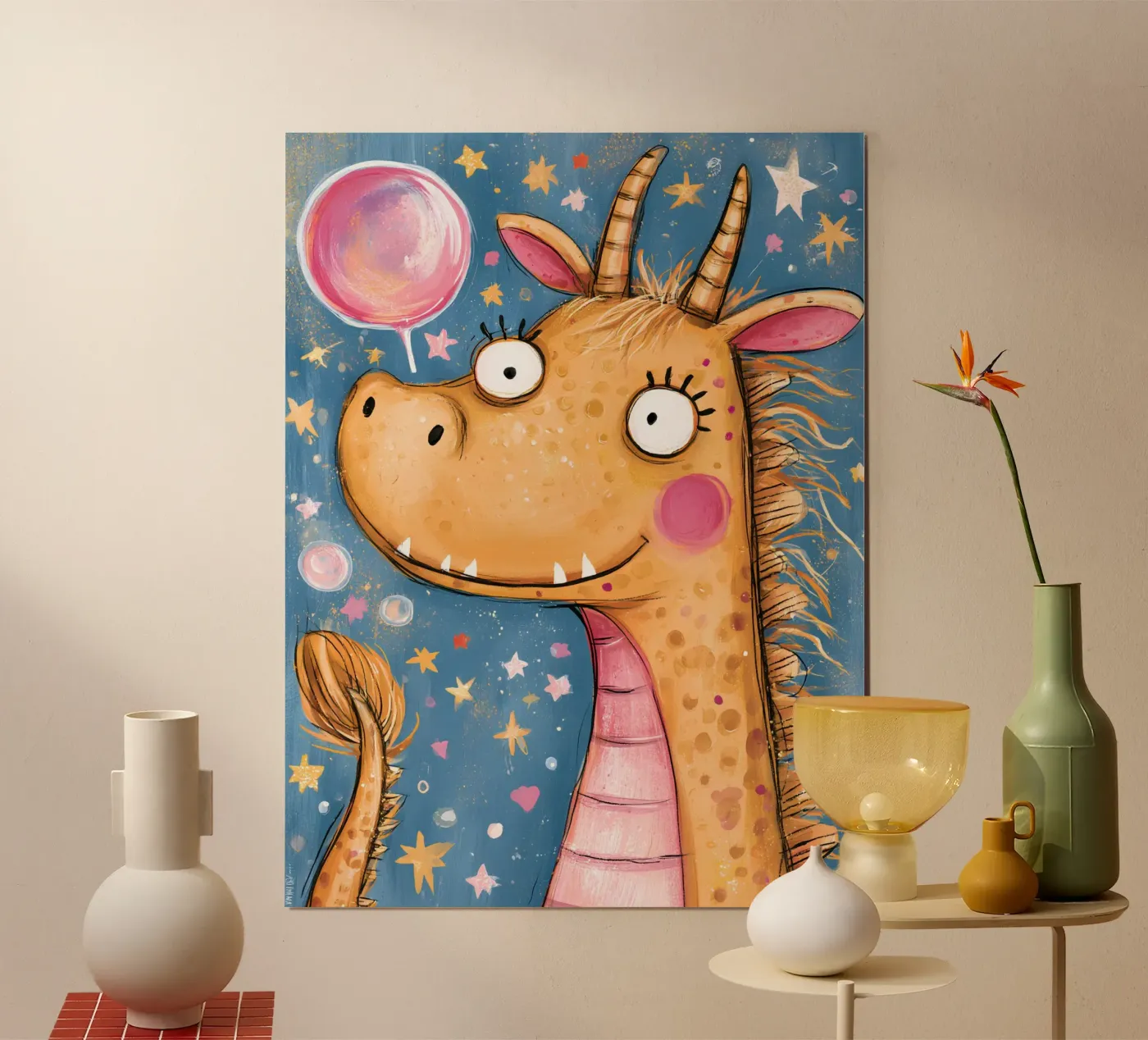 Bubble Trouble Poster von Kids zone