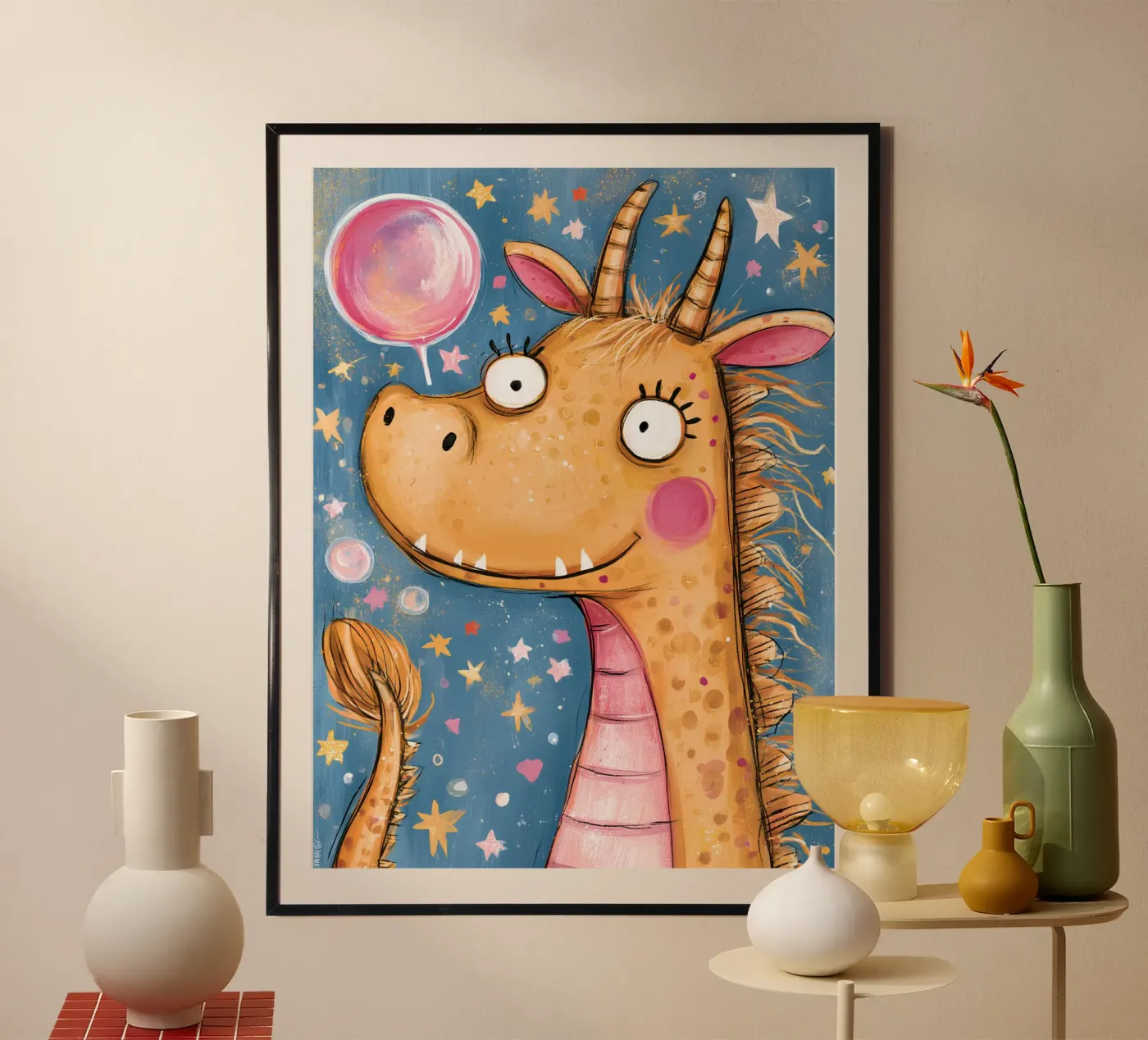 Bubble Trouble Poster von Kids zone