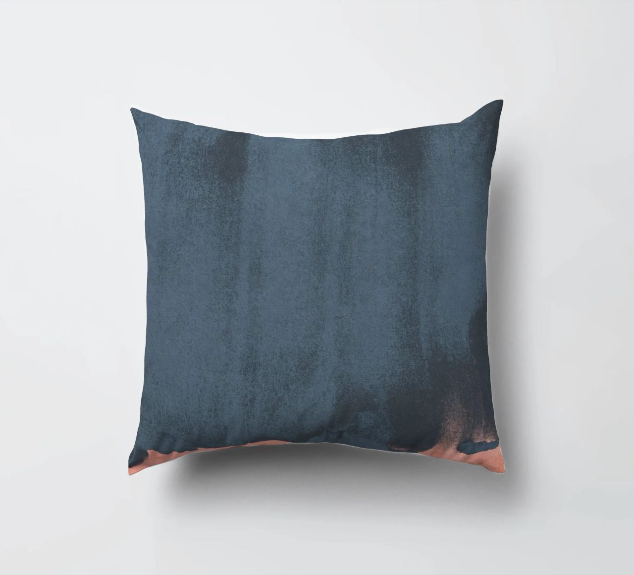 Minimal Abstract Blue Colorfield 05 cuscino da amini54