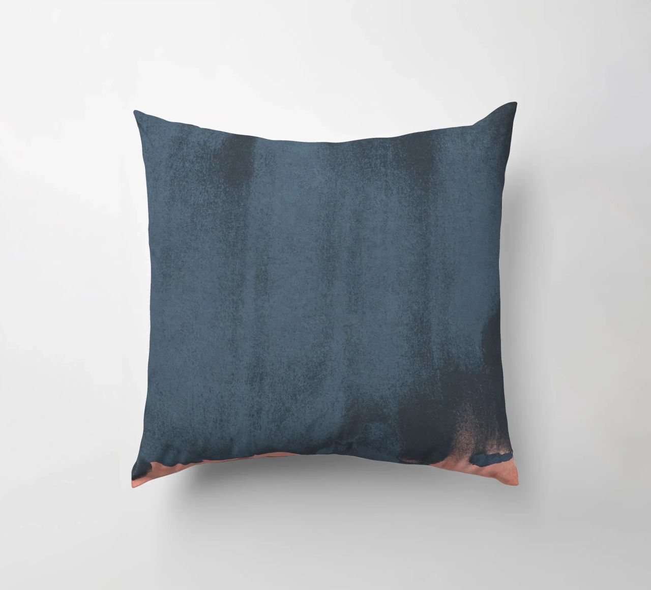 Minimal Abstract Blue Colorfield 05 cuscino da amini54