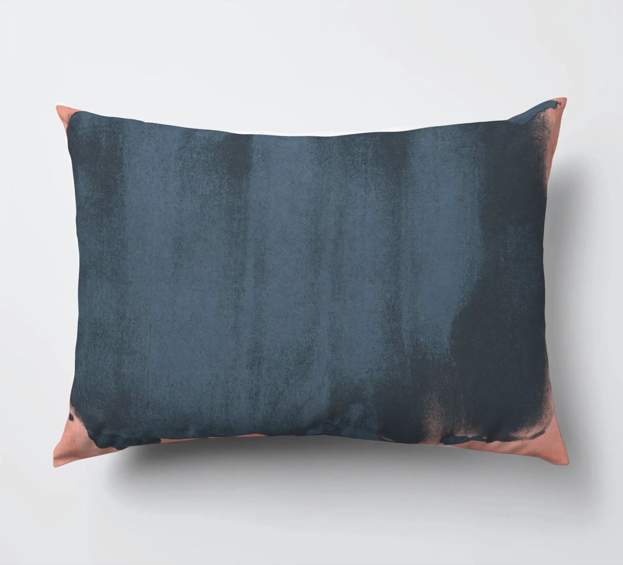 Minimal Abstract Blue Colorfield 05 cuscino da amini54